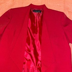 Red blazer